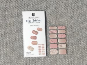 セミキュアネイルシール　THREEPY　使い方